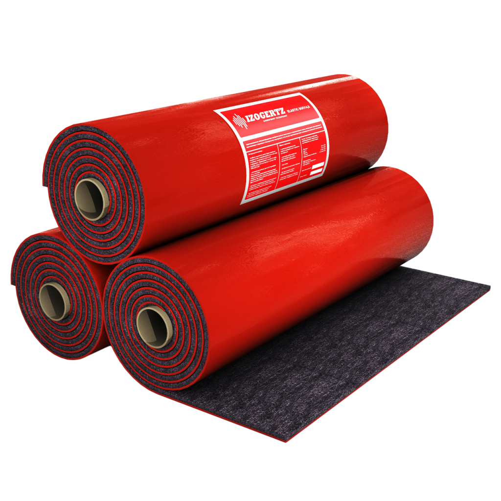 купить Звукоизоляционная мембрана Izogertz Elastic Triplex (3м2) в Москве